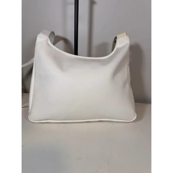 Longchamp Le Pliage White Crossbody Bag Made in France - Picture 2 of 9